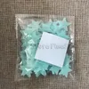 100PCS 3D Stars Wall Stickers home Glow In The Dark Luminous Fluorescent For Kids Baby Room Bedroom Ceiling Home Decor