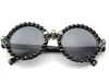 Coole Retro-Ball-Party-Brille, runder Rahmen, Diamant-Sonnenbrille, Halloween-Dekoration, Camping-Sonnenbrille, Zubehör, Party-Geschenke