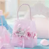 Hediye sargısı 12pcs/lot şeker kutusu güzel ayı pembe ve mavi erkek bebek kız duş doğum günü partisi dekorasyonları çocuk malzemeleri1