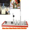 Freeshipping Glass Beer Wine Bottle Jar Accurate Cutter Machine DIY Recycle Cutting Tool Kit (Silver)