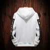 Nieuwe Casual Black White Hoodie Mannen Hip Hop Street Wear Brief Print Sweatshirts Skateboard Mannen / Vrouwen Pullover Hoodies Mannelijke Hoodie