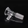 Transparent plus récent verre Pyrex Bong Bowl poignée 14mm 18mm Homme barboteur Joint Filtre Porte-conteneur Tube For Smoking outil Hot gâteau DHL gratuit