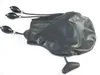 BDSM Extreme Torture Bondage Latex Mask Sex Hood med uppblåsbar mun Gag fetisch Spela vuxna sexleksaker för kvinnor Black4955852