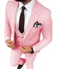 Beige Hochzeit Tuxedos Slim Fit One Button Anz￼ge f￼r M￤nner Custom Br￤utigam Anzug Drei Teile Prom formelle Suitsjacketsves5588498
