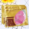 Gold collagene cristallo grande viso maschera natura idratante maschera facciale cura della pelle 5 colori coreano cosmetici maschera