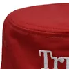 Trump 2020 Złączony Brim Hat Moda Odkryty Sport Słońce Kapelusz Miękkie Oddychające Unisex Travel Beach Cap Keep America Great Fisherman Cap VT0354