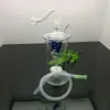 Glazen rookpijpen Vervaardiging Handgeblazen waterpijp Bongs Phoenix glazen pot