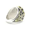 Maat 8-12 Nieuwste Design 925 Sterling Silver Tiger Eye Ring S925 Mode Populaire Owl Cool Silver Ring