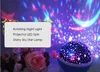 Party Decoration Rotating Night Light Projector LED Spin Starry Sky Star Lamp