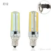 Ściemnialny E11 E12 E14 E17 G9 Żarówka LED 100-140 V 152 Diody LED 110 V 120V Kukurydzy Silikonowe Lampy LED Crystal Candle dla żyrandoli