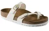 Sıcak Satış Ünlü Marka Arizona Erkekler Düz Sandalet Günlük Ayakkabılar Erkek Toka Plaj Yaz Yüksek Kalite Gerçek Deri Terlik Kadın Ayakkabı