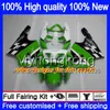 KAWASAKI ZX7R 1996 2000 2001 2002 2003 203MY.50 ZX750 ZX750 ZX 7R ZX7R için Vücut 96 97 98 99 ZX 7 R ZX 750 00 01 02 03 Fairing Güzel Mavi