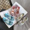New Baby Girls Princess Shoes Bowknot Glitter Cute Sequin Kids Soft Sole Crib Dance Shoes Kids Girl Sandals