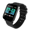 A6 Relógios Inteligentes Pulseira Banda Reloj Inteligente Pulsometro Ritmo Cardi Rastreador Fitness Controle Remoto Smartwatch Pulseira Relógio À Prova D' Água