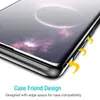 For Samsung Note 10 S10E Plus 9H Hardness Full Glue With Hole Work Finger Print Shrink Size Case friendly Tempered Glass With Retail Package