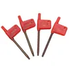 4Pcs/set 12mm CNC Turning Tool Bar Holder with 10Pcs CCMT09T304 Carbide Inserts with 4Pcs T15 Spanner ALI88