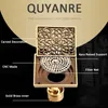 Whole And Retail Euro Floor Drains Antique Brass Shower Floor Drain Bathroom Deodorant Euro Square Floor Drain Strainer Cover 239f