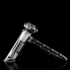 In Stock Glass Hammer Bongs 6 Arm Glass Percolator Portable bongs pipes bubbler Glass Bongs Water Pipes bong Bowl Free Shipping