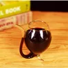 S spécial 300ml vin rouge café lait tasse avec paille résistant à la chaleur thé boisson tasse Transparent Drinkware parfait artisanat cadeau 261i