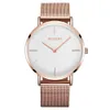 AESOP 7mm Ultra thin Women Ladies Quartz Women's Bracelet Watches Gold Mesh Steel Strap Woman Wrist Watch Luxury reloj mujer A CJ191217