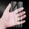Vätskelimfodral Friendly UV Light Screen Protector FingerPrint Unklock Tempererat glas fullt lim för Samsung Gaxaly S23 S22 Obs 20 S21 Ultra S20 Plus
