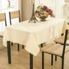 Rectangular Table Cloth Jacquard Tablecloth for Wedding Decoration Home Party Table Covers