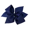 NEW CHEGADA 10 clipes Inch Large Grosgrain Ribbon Bow Meninas Grampos Big bowknot cabelo 10pcs 196 CORES DISPONÍVEIS /