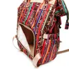 desinger Borsa per pannolini leopardata Serape Blanks all'ingrosso Bullskull Mummia Baby Girasole Cura Borsa per pannolini Zaino di grande capacità Borsa da viaggio DOM1276