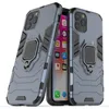 iPhone 15 Pro Max 14 Plus 13 Mini 12 11 Magnet Suction Cover Armor Hard Kickstand Shockproof Magnet Mount Standホルダーの携帯電話ケース