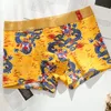 Mens Underwear Boxers Fashion China Dragon Printed Men Underpants Boxer Shorts Male Panties Underpants vetement homme269t