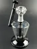 Black Glass Water Pipes DAB Rigs Mini 5.9inch Bong Hookah met Kom voor roken Accessoires