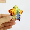 Factory Price Sublimation Blank DIY Fridge Magnet 9Shapes Refrigerator Magnets Kids gift Home Decoration