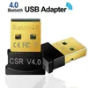 Offre spéciale adaptateur Bluetooth Mini USB de qualité supérieure V4.0 Dongle sans fil double Mode CSR4.0 pour Win7/8/XP25 avec emballage de vente au détail