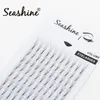 Seashine cils préfabriqués ventilateurs 10D tige moyenne Extension de cils russie Volume préfabriqués ventilateurs 100 fait à la main vison Lashes9027651