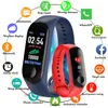 M3 Smart Bracelet Blood Pressure Heart Rate Monitor Fitness Tracker Smart Wristwatch Bluetooth Sports Pedometer Watch For Android iPhone