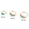 Lovely Cute Turquoise Bead Nose Ring Nose Nail Body Piercing Jewellery Also Suitable For Earrings Navel Rings