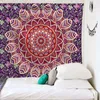 Moderne Mandala Wandteppich indisches Schlafzimmer Kopfteil Wandhänge Kunst Boho Room College Schlafsaal 5814604