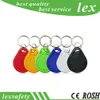 Factory price TK4100 125khz card 100pcs/lot ISO11785 ABS RFID custom Access Control plastic id key fobs