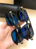 Новые популярные ретро мужские солнцезащитные очки BOXLUNCH punk style designer ретро квадратная рамка анти-ультрафиолетовые линзы высокое качество с кожаной коробкой