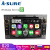 A-Sure Voiture Auto Radio GPS Lecteur DVD Stéréo Navigation pour Vauxhall Antara Vectra Zafira Astra Meriva Vivaro DAB + voiture DVD