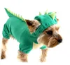 Vente en gros - Costume d'Halloween pour chien XS S M L XL Chiens Manteau vert Tenues Drop1 gratuit Vêtements