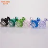 Cyclone Riptide Glass Carb Cap Fit 2 мм Quartz Banger Nail of 25 мм Чаша для стеклянного бонга Курительная масляная восковая установка 946