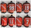 All 1984 Star Hockey 19 Steve Yzerman Jersey Mężczyźni 99 Wayne Gretzky 7 Paul Coffey 11 Mark Messier Home Orange Darmowa Wysyłka