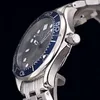 Cheap New Diver 300m 210.30.42.20.03.001 Blue Ripple Dial Automatic Mens Watch Bracciale in acciaio inossidabile Orologi con castone blu Hello_watch