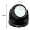 Lampe créative moderne veilleuse mini portable lumière LED 360 degrés lampe rotative luminaire couloir éclairage détection du corps humain