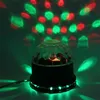 Edison2011 LED RGB Stage Light Crystal Rotating Magic Ball Sunflower Colorful Light Stage Light Party Lamp Disco