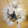 Led fiber optic flower decorative table lamp warm bedroom bedside lights Christmas gift lights flashing lights string light stars