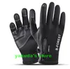 Touch screen glove cold proof men women Sports Gloves fleece thickened Winter outdoor riding warm waterproof 2020 Training yakuda wholesale