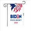 2020 Biden President Flag Garden Ondersteuning van Biden Outdoor Yard Flag Decoratie 3045cm zonder Flagpole America Flag LJJK21038643499