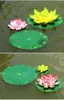 10-60cm artificial PE foam lotus leaf water lily floating pool plant aquarium fish pond decoration home garden decoration